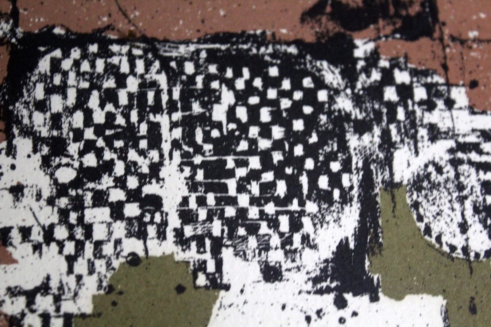 Johnny Friedlaender Haarlem 251/350 Signed Original Lithograph 1976 Framed - Thumbnail 4