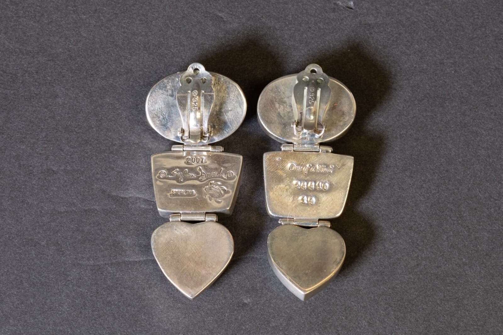 Stephen Dweck Opal & Pearl One-of-a-Kind Sterling Silver Drop Earrings Jewlery - Thumbnail 4
