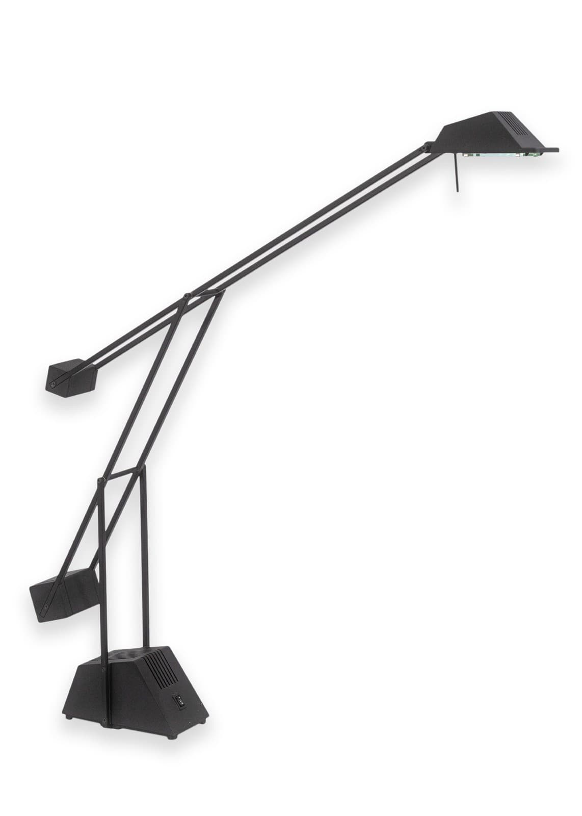 Vintage 1980s Hustadt Leuchten Counter Balance Post Modern Table Desk Lamp