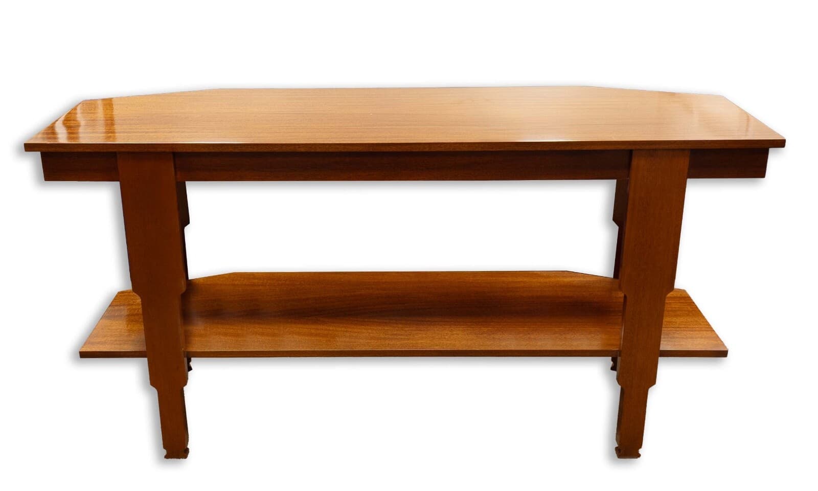 Art Deco Style Wooden Console Sofa Foyer Table - Thumbnail 4