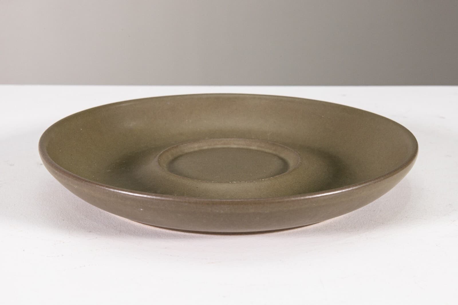 35 Piece Vintage Denby Camelot Chevron Dark Green English Dish Set - Thumbnail 12