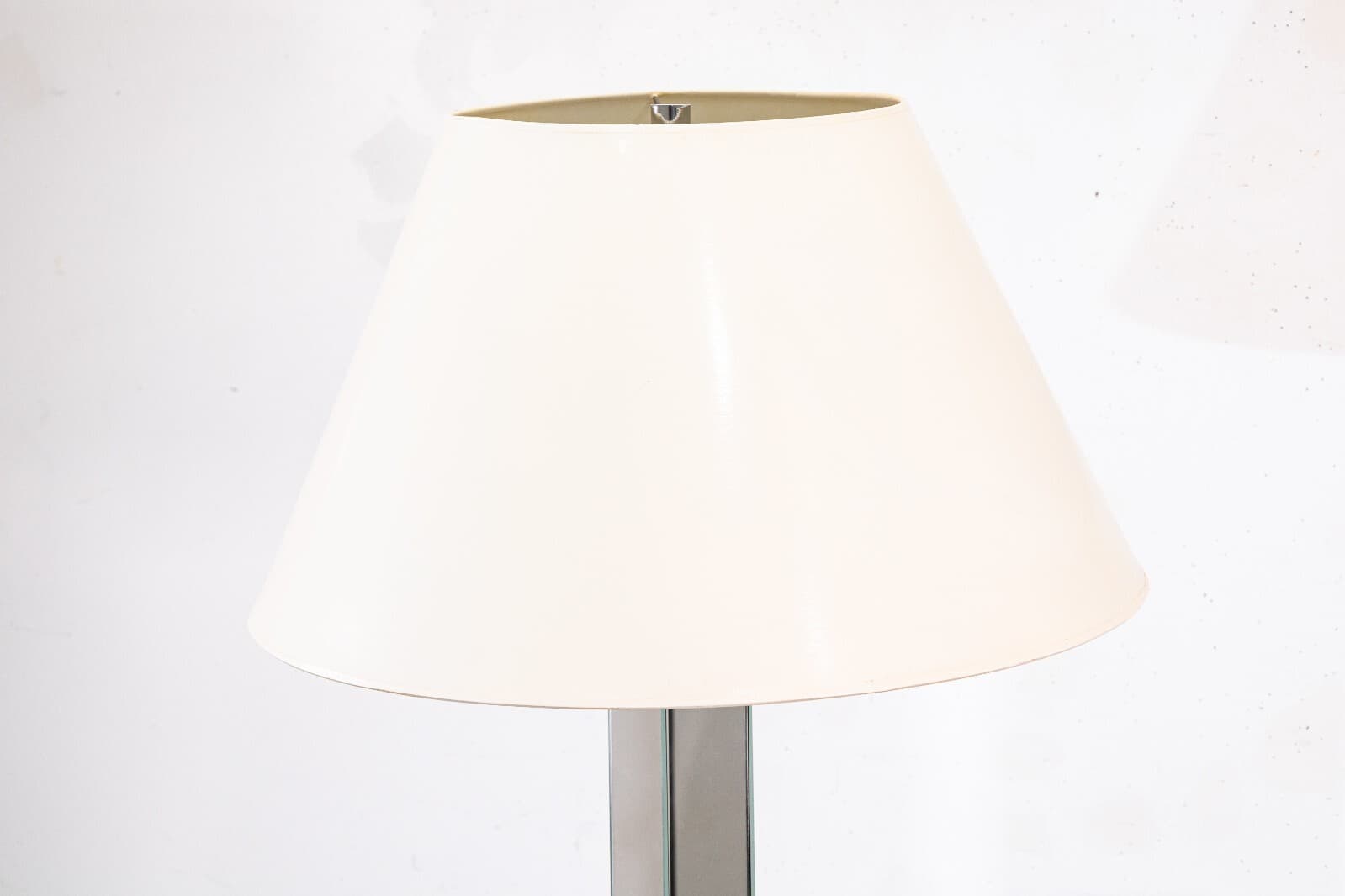 Pair of Postmodern Height Adjustable Mirrored Chrome Sonneman Floor Lamps - Thumbnail 4