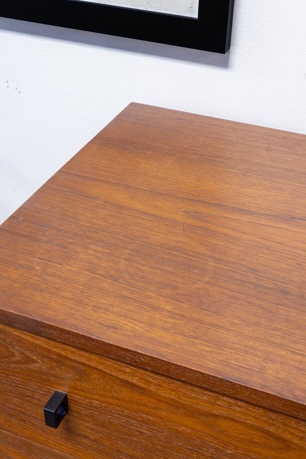 Vintage 1970s Mid Century Modern Inter Continental Design Teak 5 Drawer Dresser - Thumbnail 5