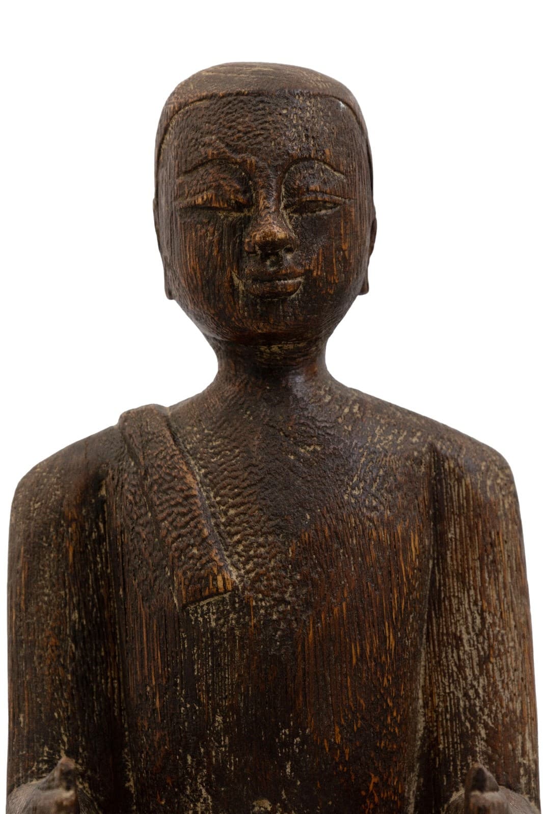 Female Tribal Wood Sculpture For Tozai Home - Thumbnail 4