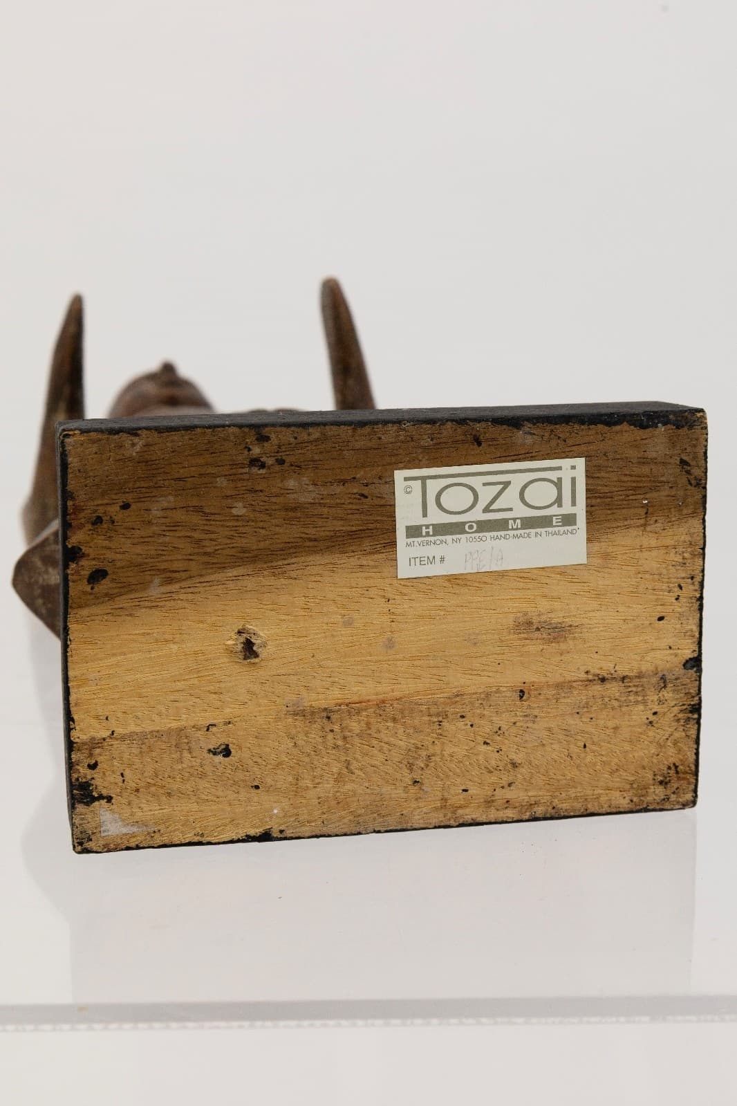 Female Tribal Wood Sculpture For Tozai Home - Thumbnail 5