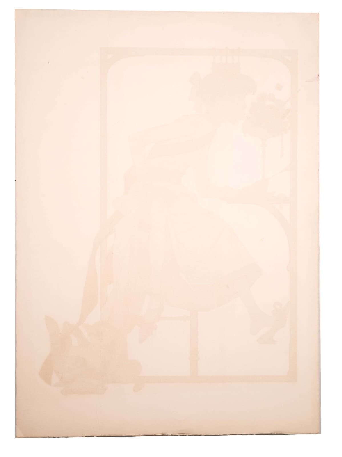 Philippe Noyer Princess Elodie & the Ice Cream Signed Art Nouveau Lithograph - Thumbnail 8