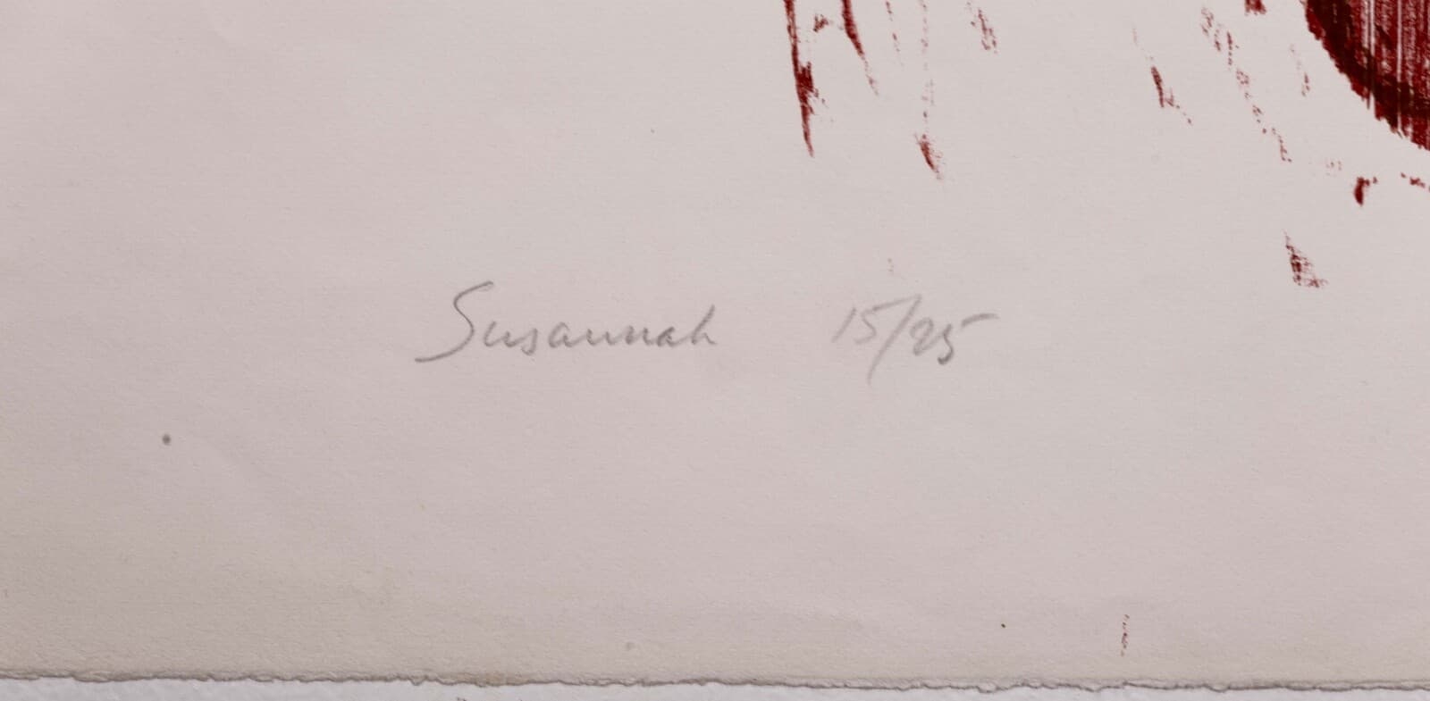 Frank Martin Susannah Signed Modern Figurative Woodcut on Paper 15/25 Unframed - Thumbnail 5