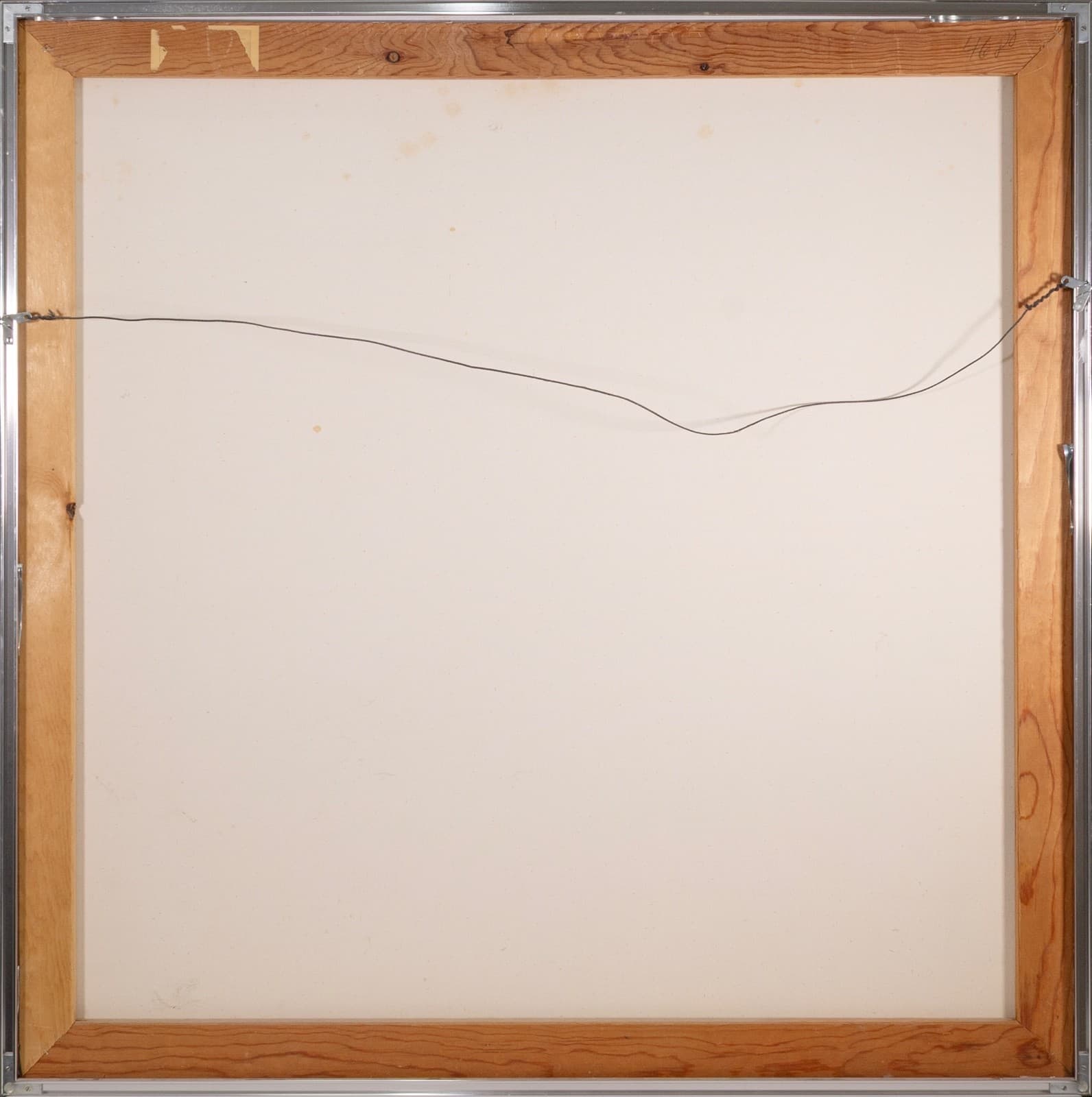 Robert Lawson - Cool Splash, 1950 Signed Modern Oil on Canvas Abstract Painting - Thumbnail 7