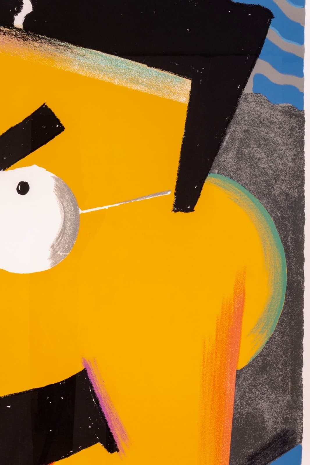 Seymour Chwast - Groucho, 1989 Signed Postmodern Silkscreen on Paper 174/200 - Thumbnail 5