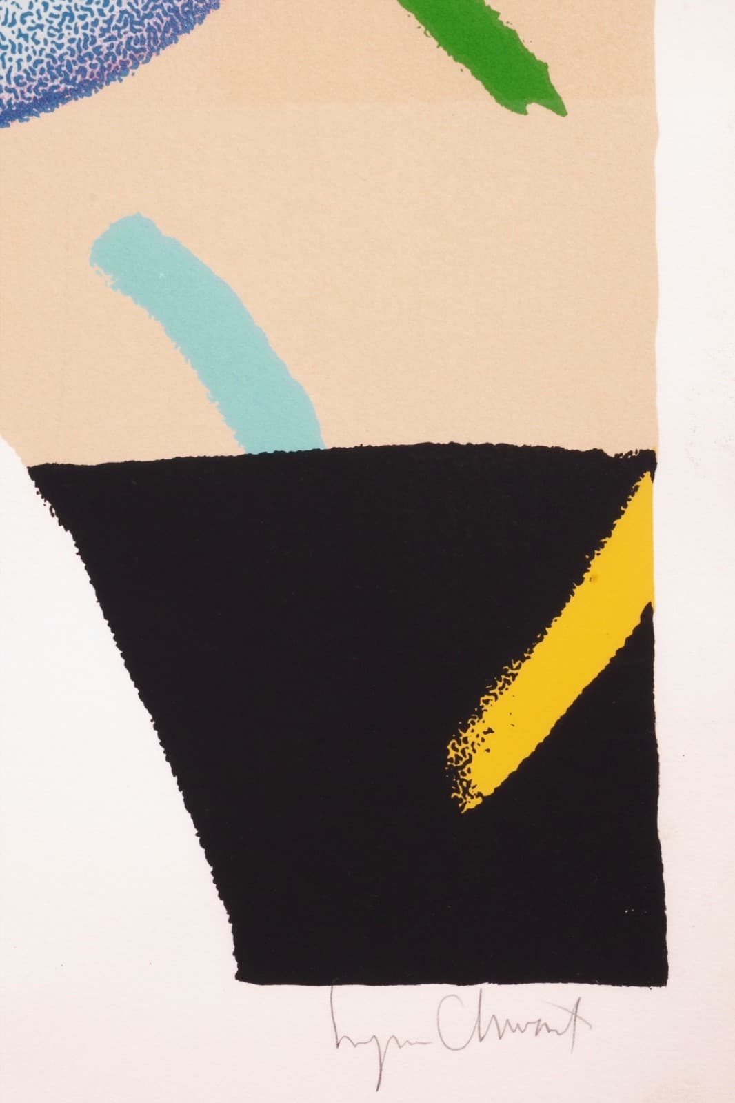 Seymour Chwast - Greta Garbo, 1989 Signed Postmodern Silkscreen on Paper 128/150 - Thumbnail 7