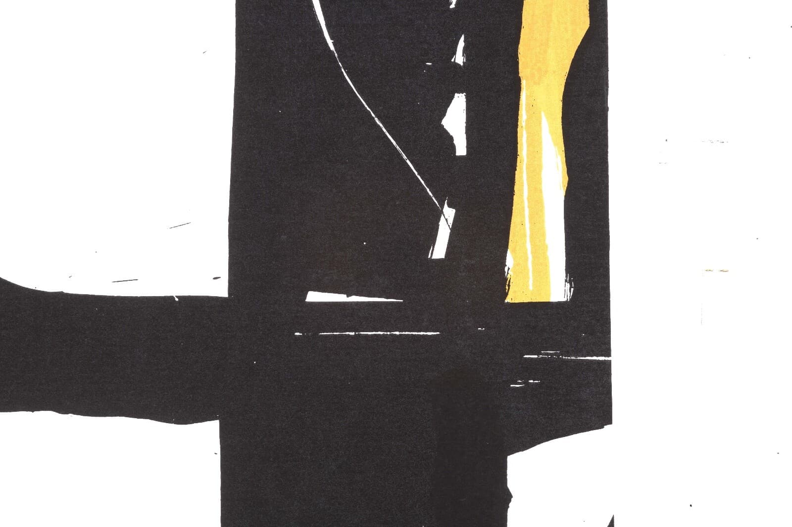 John Hultberg Sketch Signed Abstract Expressionist Silkscreen on Paper 3/200 UF - Thumbnail 6