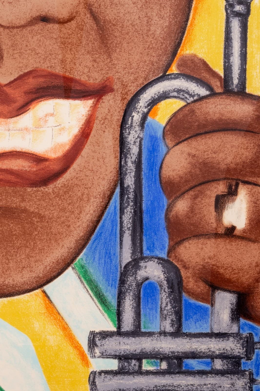 Seymour Chwast - Satchmo, 1989 Signed Postmodern Silkscreen on Paper 130/200 - Thumbnail 5