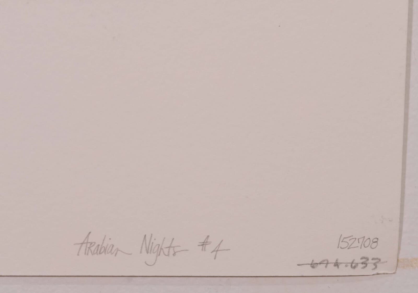 Peter Grass Arabian Nights #4 Signed Modern Space Age Silkscreen on Paper - Thumbnail 12