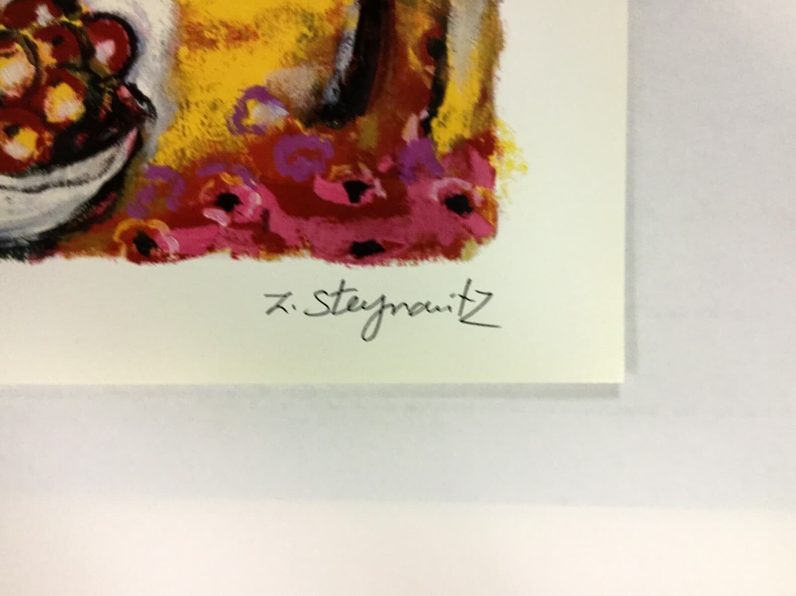 Modern Unframed Sunswept Sands Zamy Steynovitz Signed Seriolithograph on Paper - Thumbnail 2