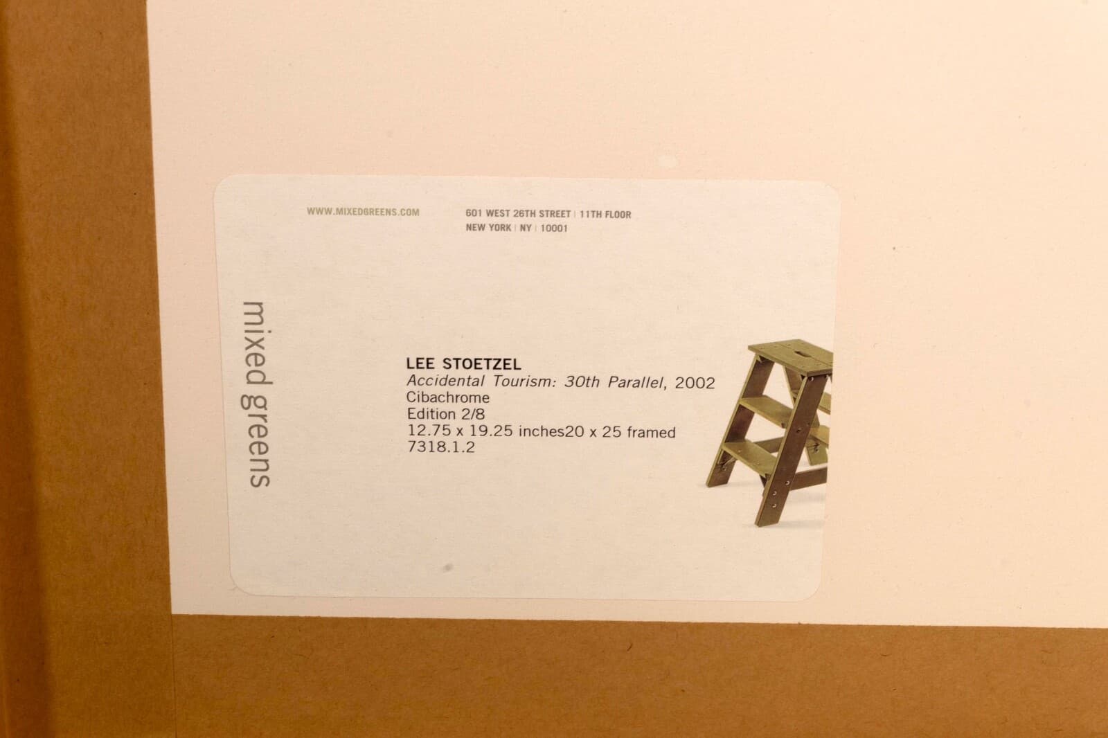 Lee Stoetzel Accidental Tourism 30th Parallel Contemporary Cibachrome 2/8 Framed - Thumbnail 7