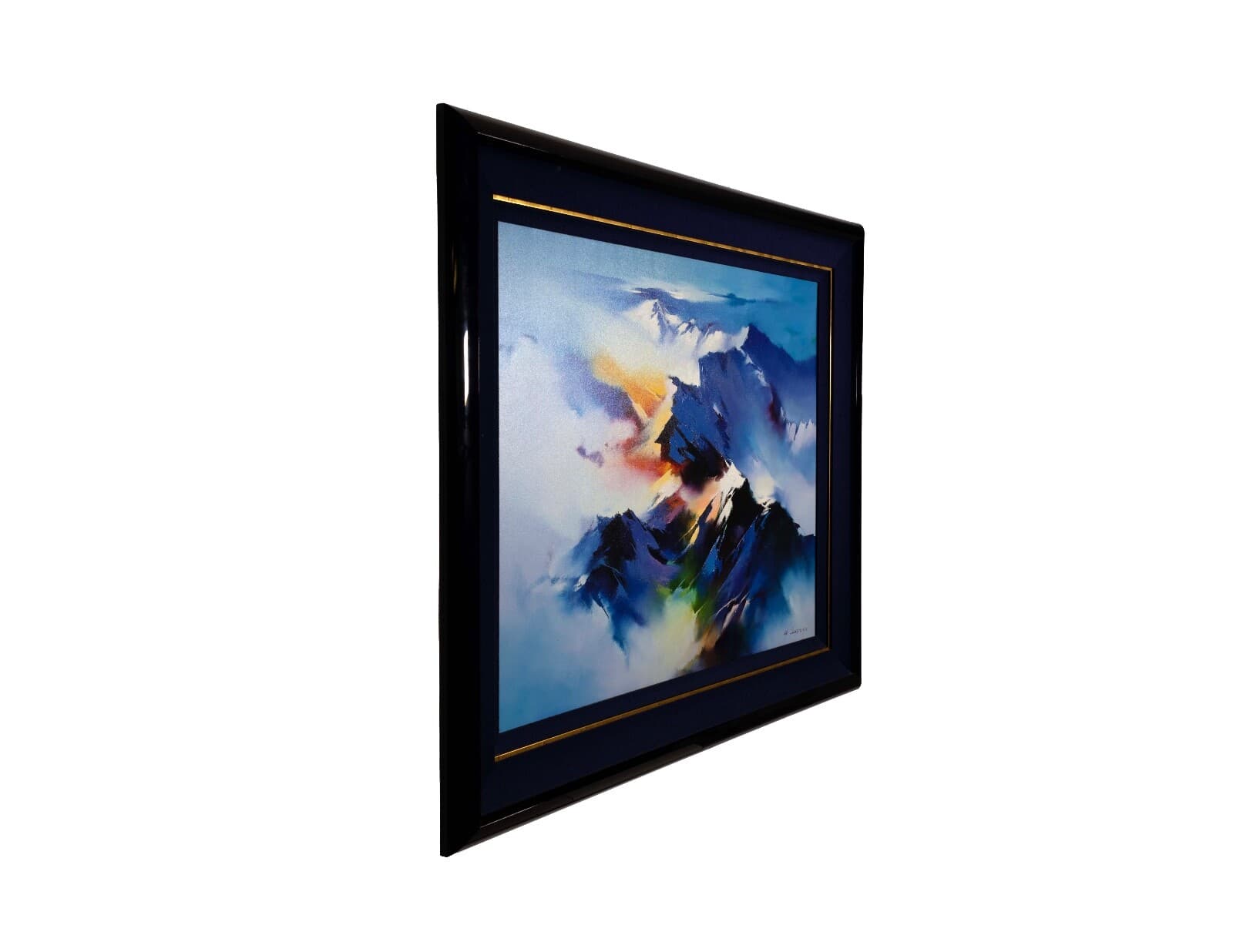Hong Leung Celestial Vista Signed Contemporary Asian Giclee on Canvas 17/25 - Thumbnail 9