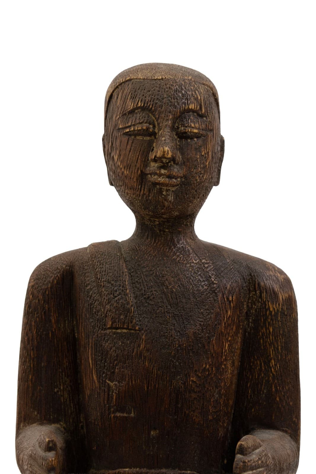 Male Tribal Wood Sculpture For Tozai Home - Thumbnail 4