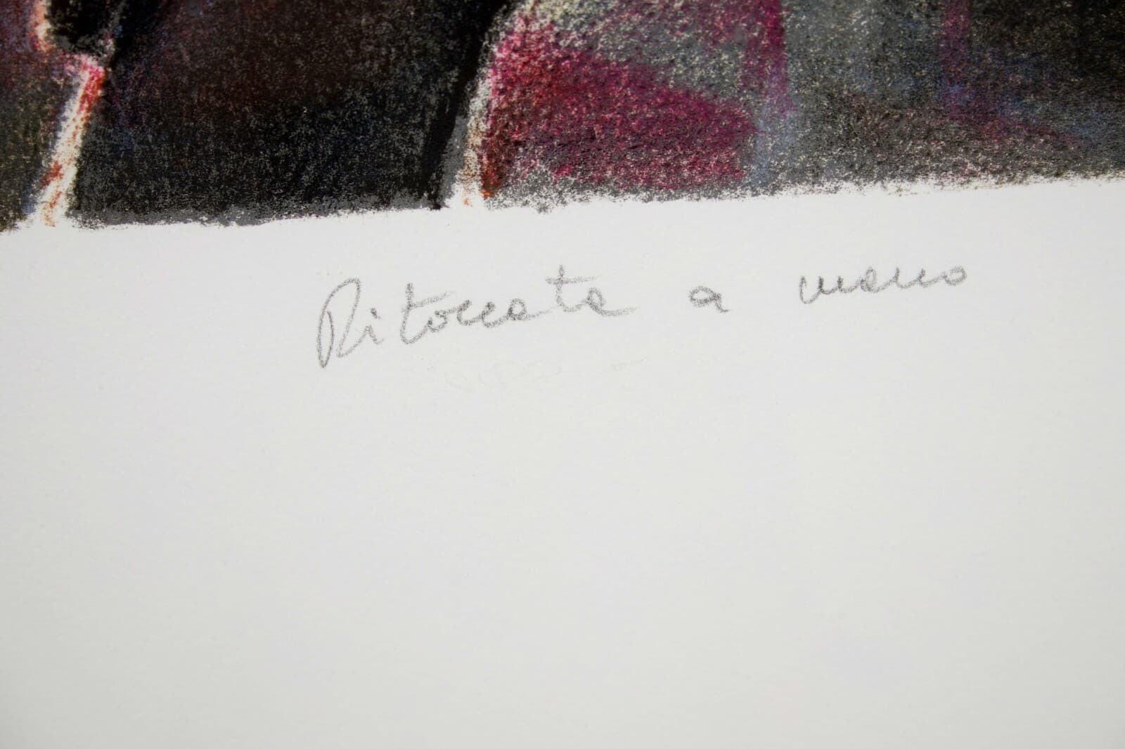 Remo Squillantini La Signora in Rosso Signed Lithograph 48/175 Framed 1980s - Thumbnail 10