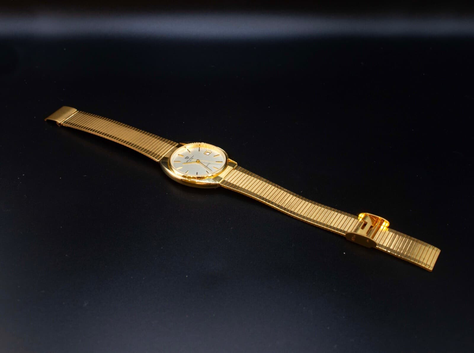 Jules Jurgensen Quartz Wristwatch Gold and Silver Stainless Steel - Thumbnail 5