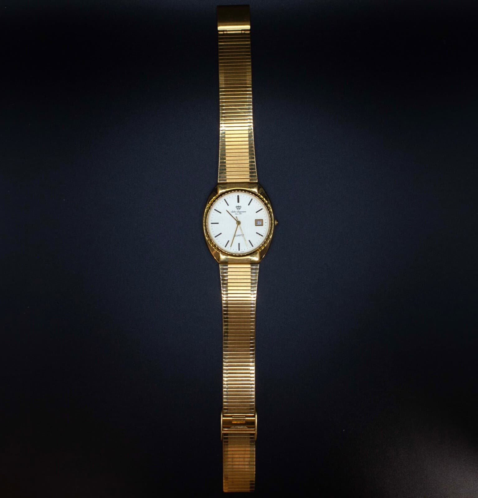 Jules Jurgensen Quartz Wristwatch Gold and Silver Stainless Steel - Thumbnail 4