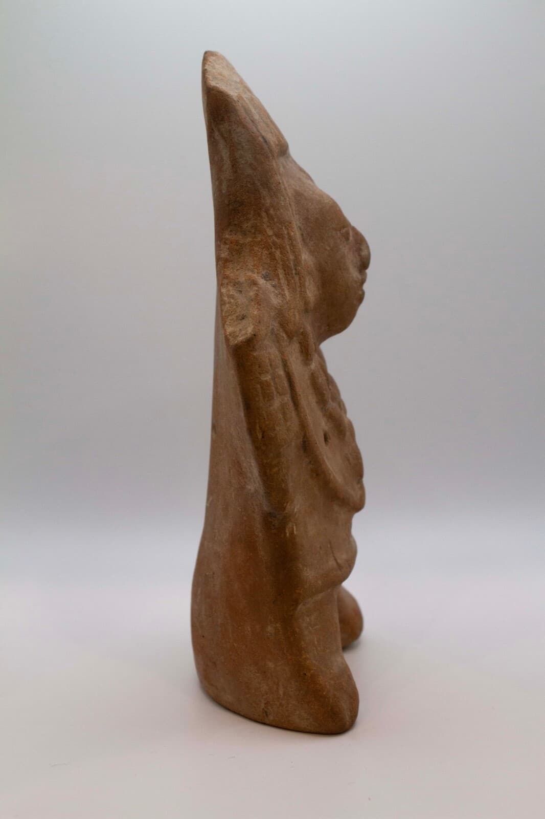 Pre-Columbian Mexico Mayan Rattle Terracotta Pottery Historic Artifact - Thumbnail 5