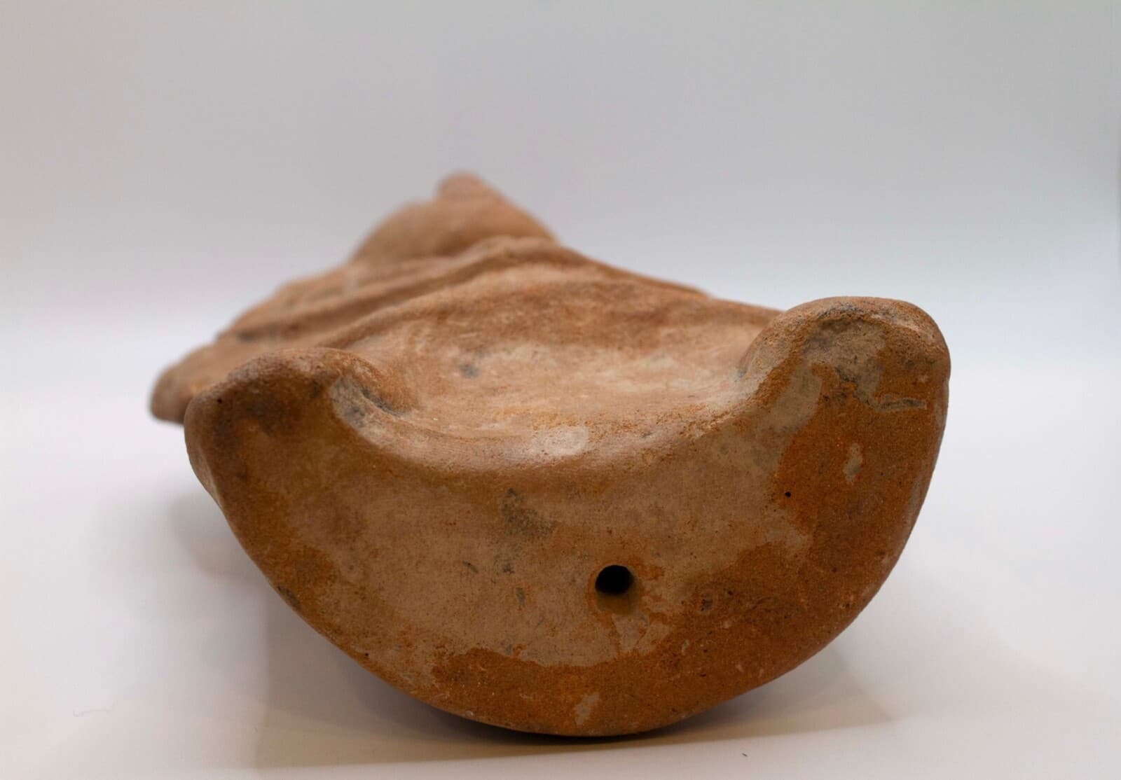 Pre-Columbian Mexico Mayan Rattle Terracotta Pottery Historic Artifact - Thumbnail 10