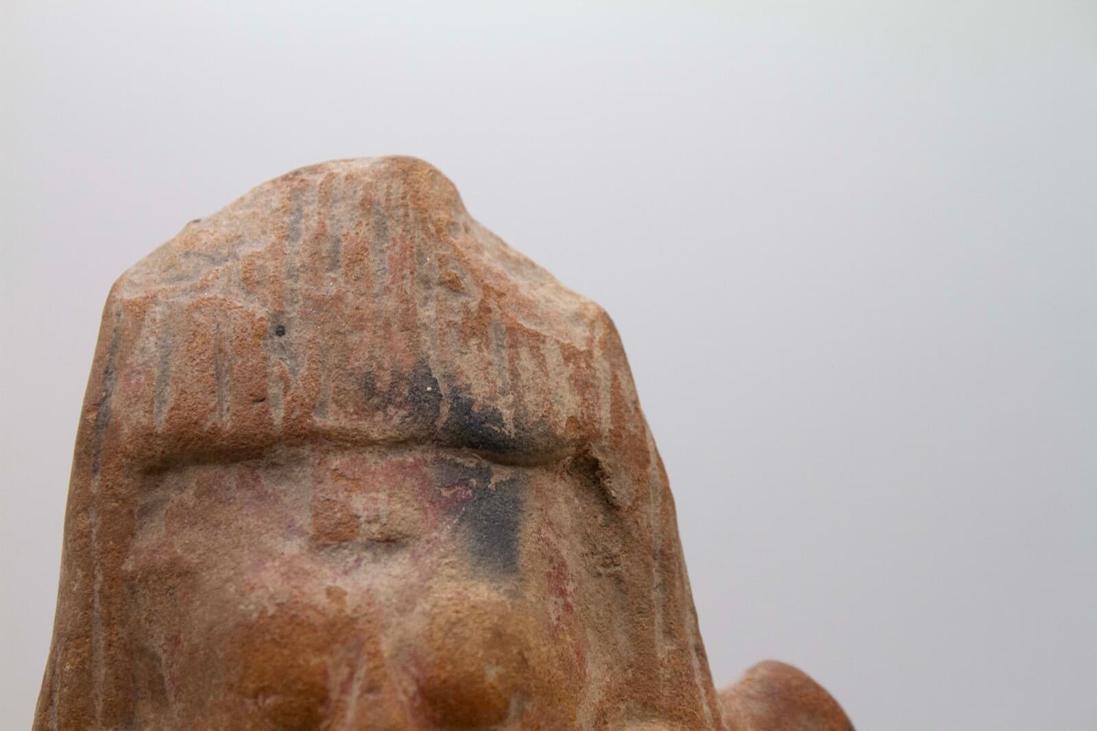Pre-Columbian Mexico Mayan Rattle Terracotta Pottery Historic Artifact - Thumbnail 9
