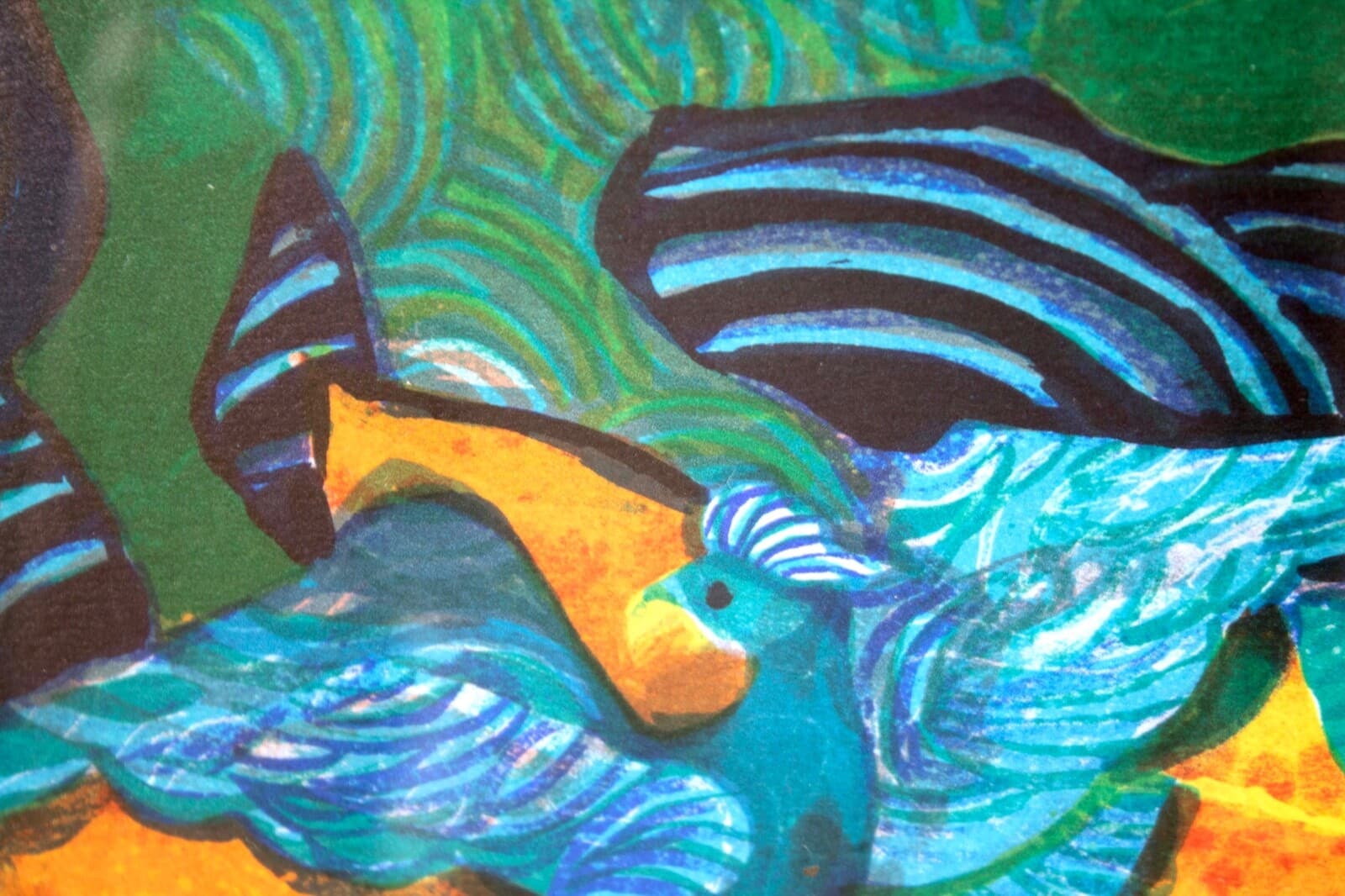 Contemporary Modern Judith Bledsoe "Sagittarius" Framed Lithograph - Thumbnail 7