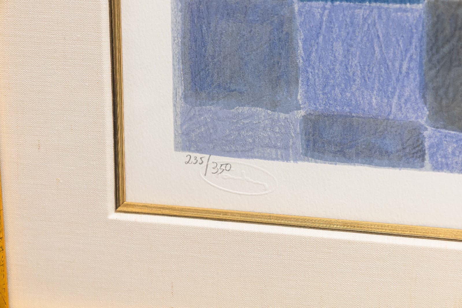 Itzchak Tarkay Le Fiance Signed 1990 Signed Color Serigraph on Paper 235/350 - Thumbnail 5