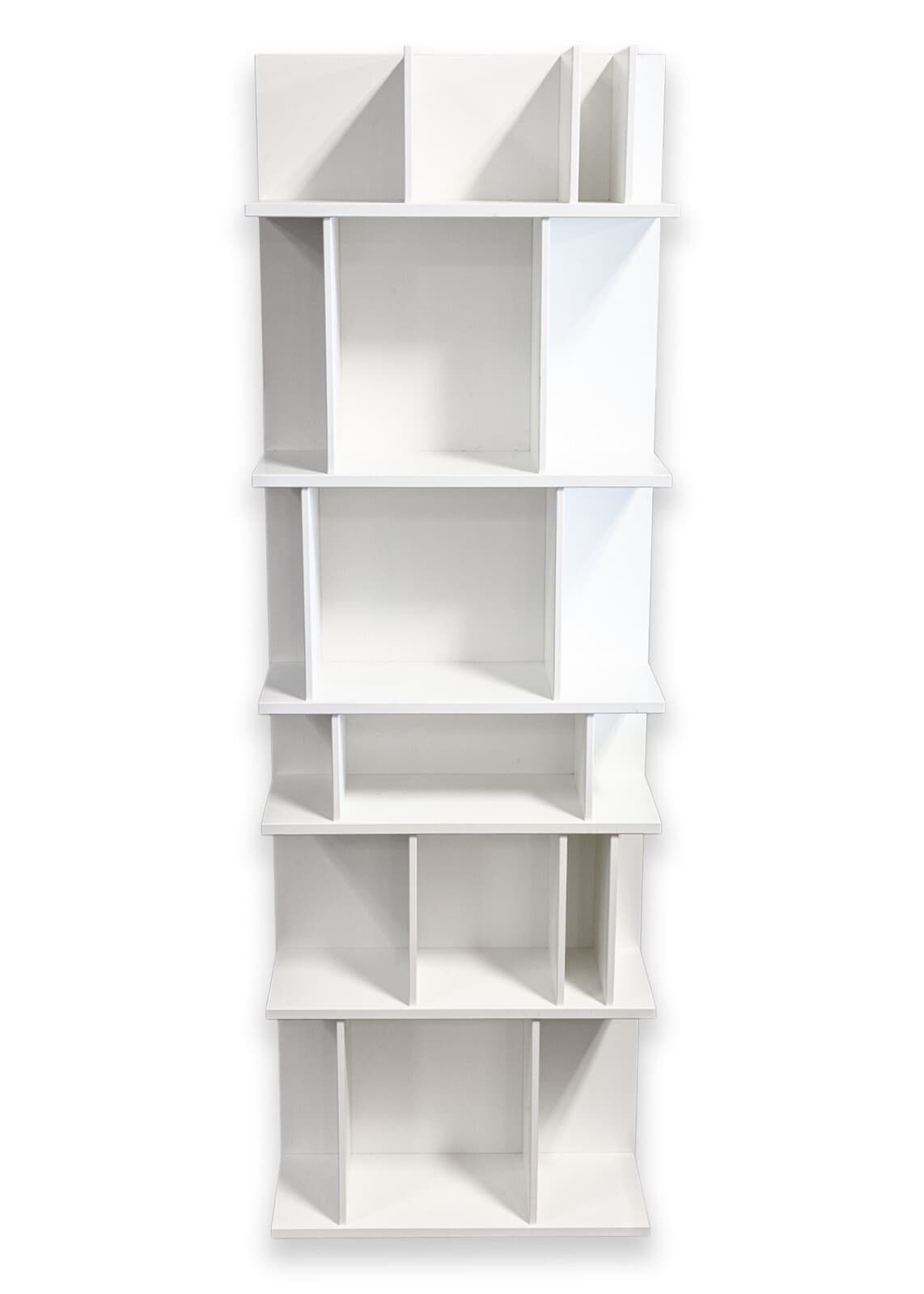 Pair of BoConcept Como System Matte White Lacquered Contemporary Shelving Units - Thumbnail 3
