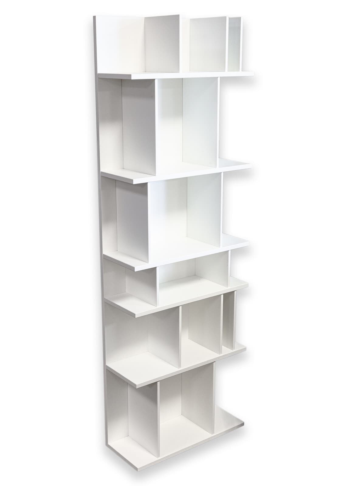 Pair of BoConcept Como System Matte White Lacquered Contemporary Shelving Units - Thumbnail 2