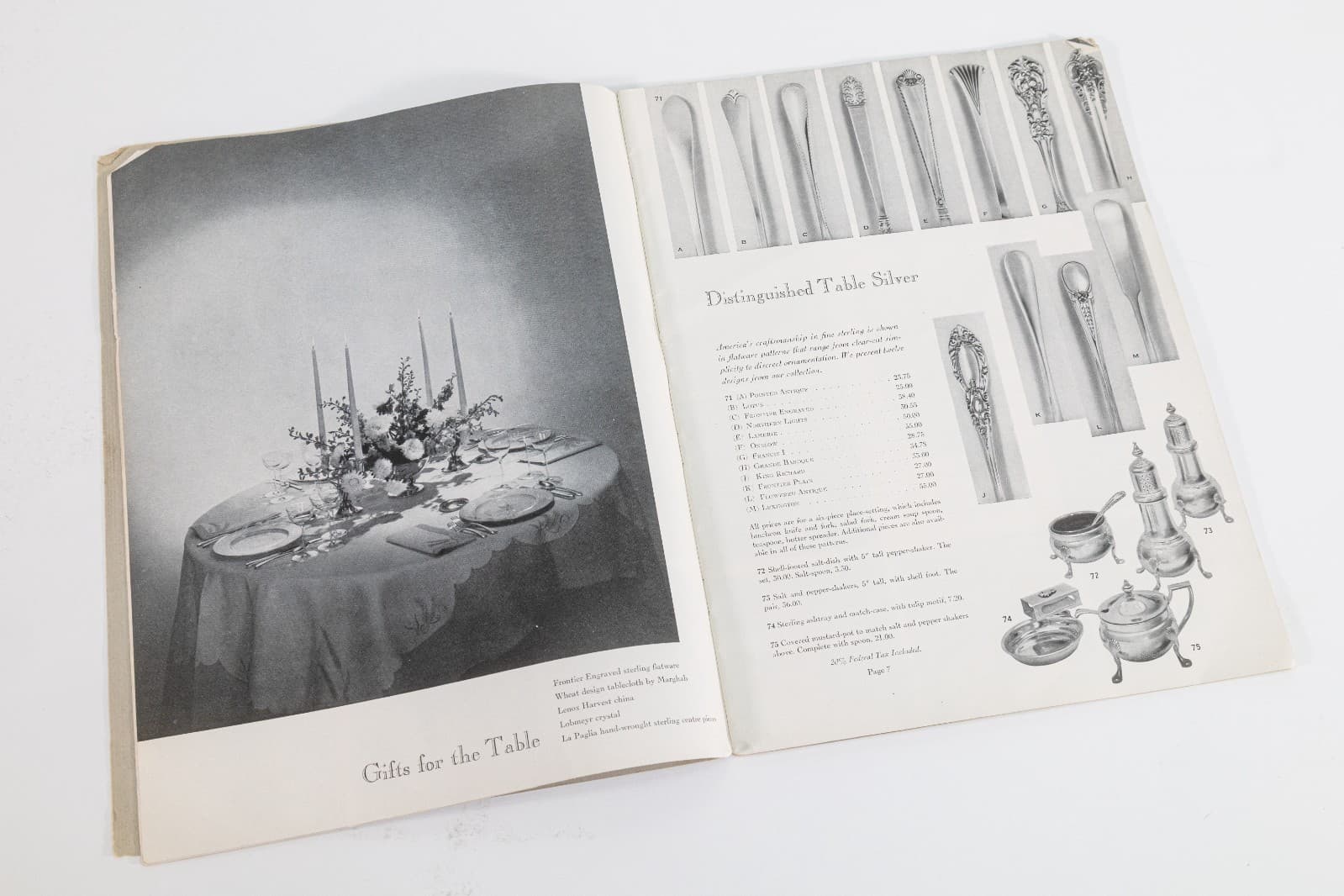 Georg Jensen - Collection of Catalogues (1945-1957) + Price Guide (1978) - Thumbnail 4
