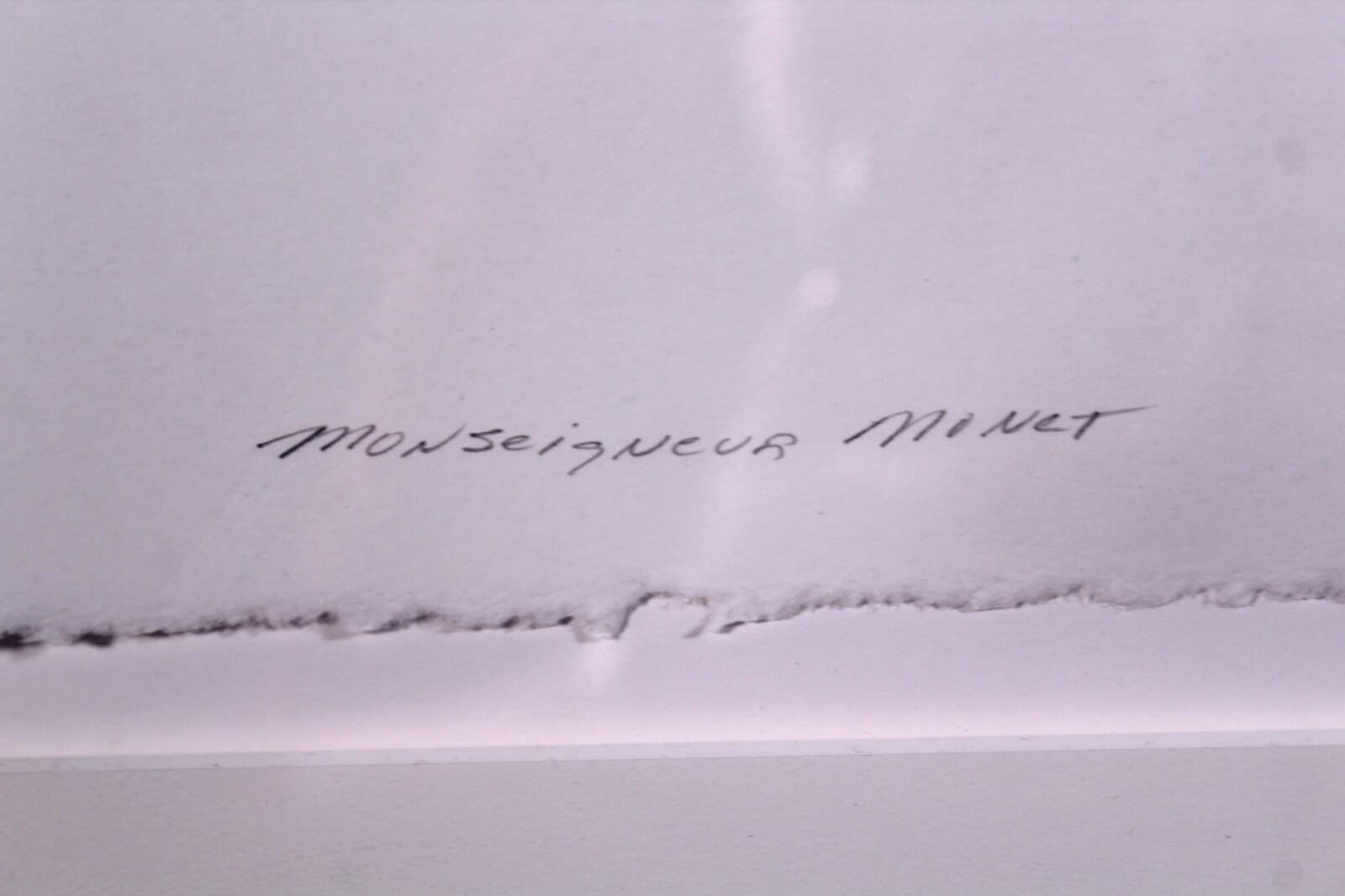 Georg Vihos Monseigneur Monet Signed 3-Dimensional Mixed Media on Paper 2004 - Thumbnail 8