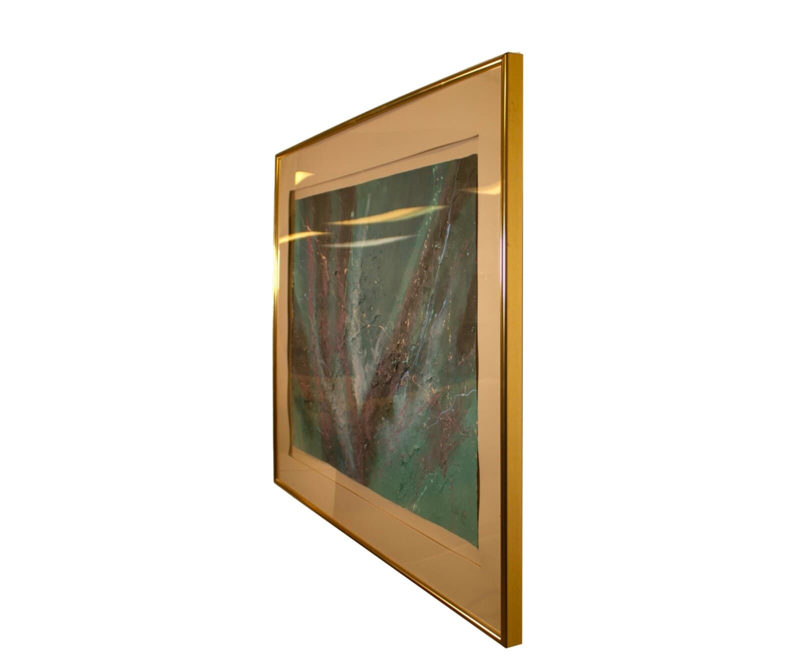 Stephen Kaye Signed Abstract Expressionism Contemporary Silkscreen 172/350 Frame - Thumbnail 3