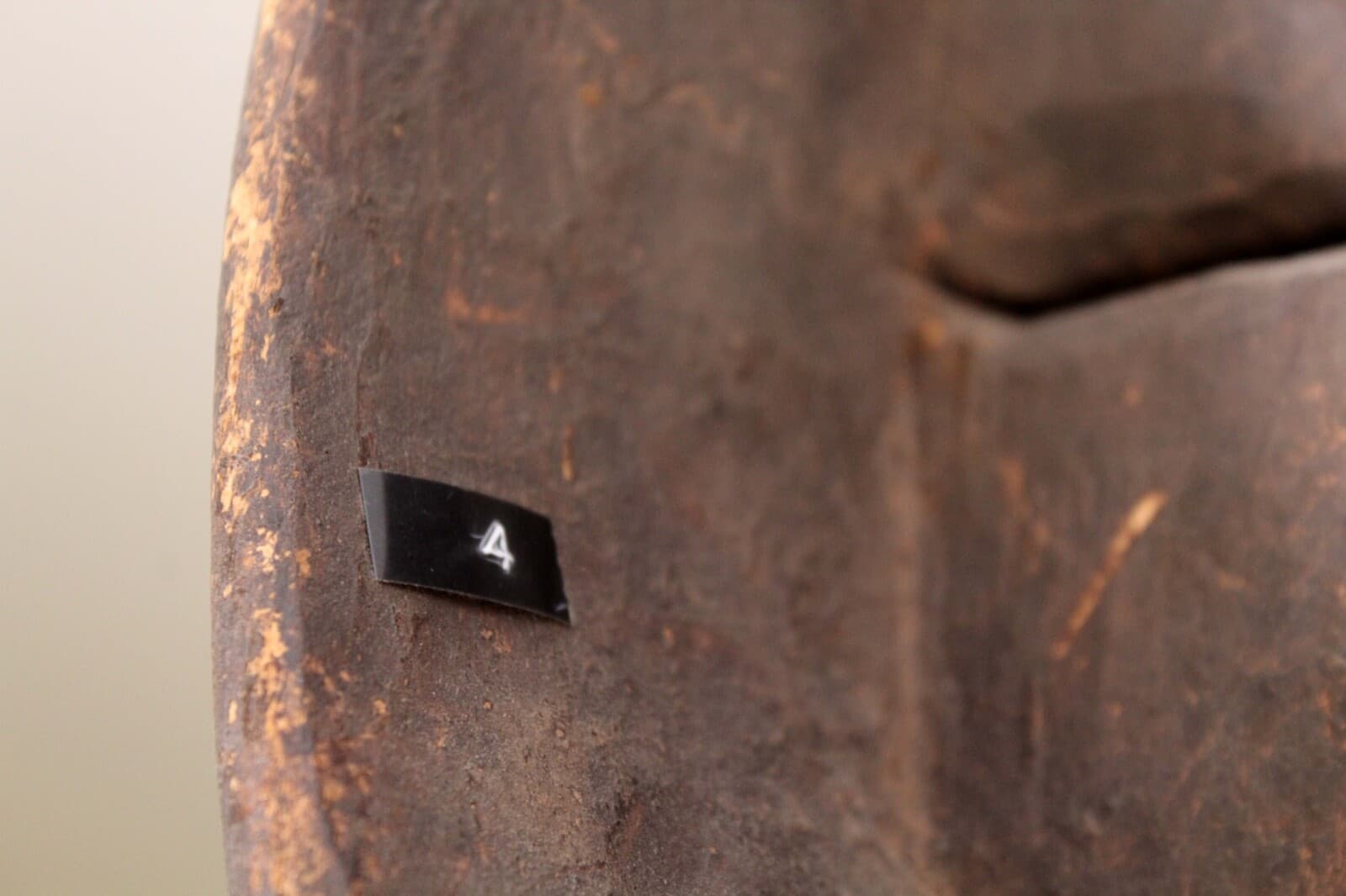 Pair of African Painted Wood Tribal Mask - Thumbnail 16