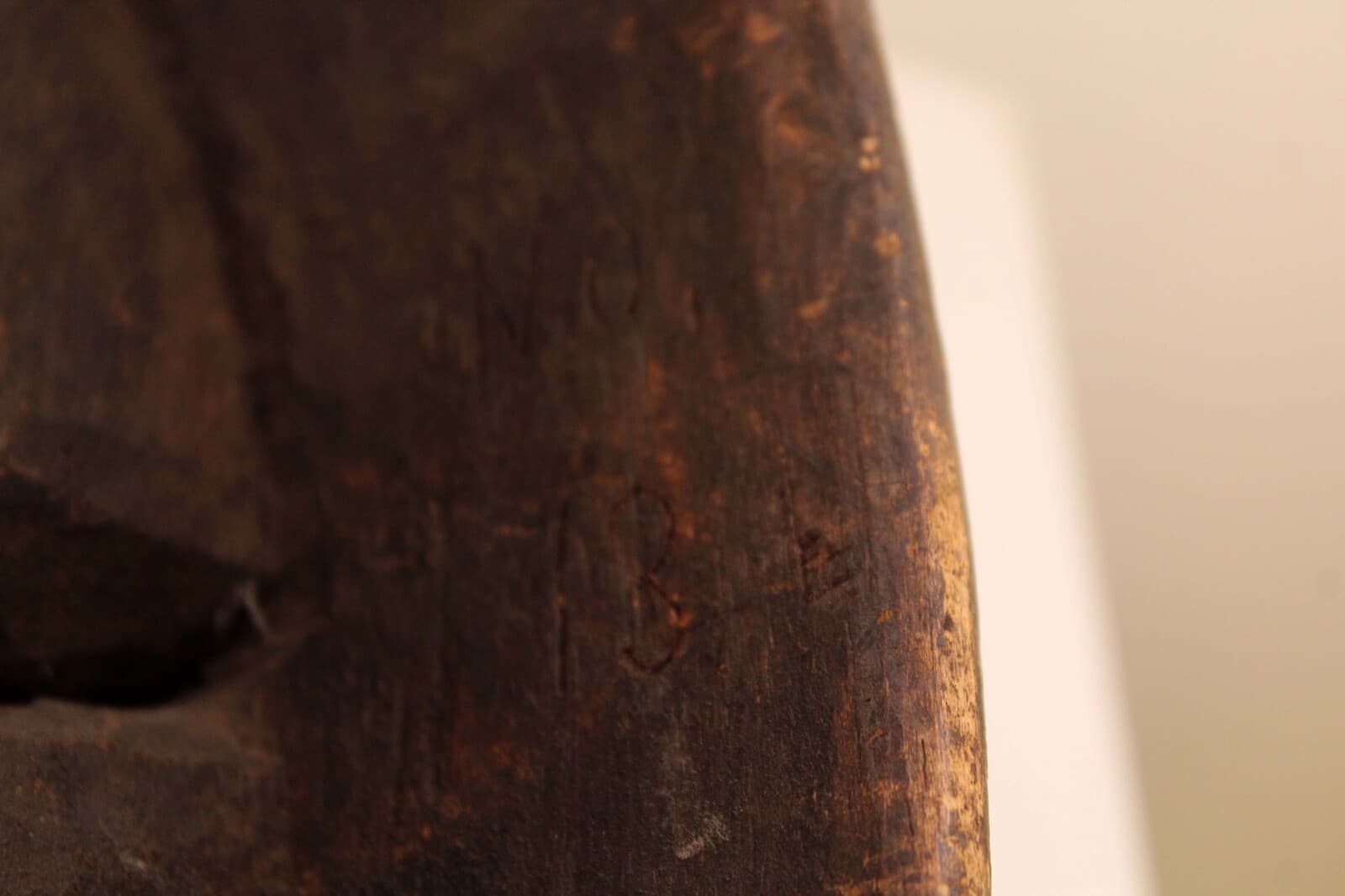Pair of African Painted Wood Tribal Mask - Thumbnail 15