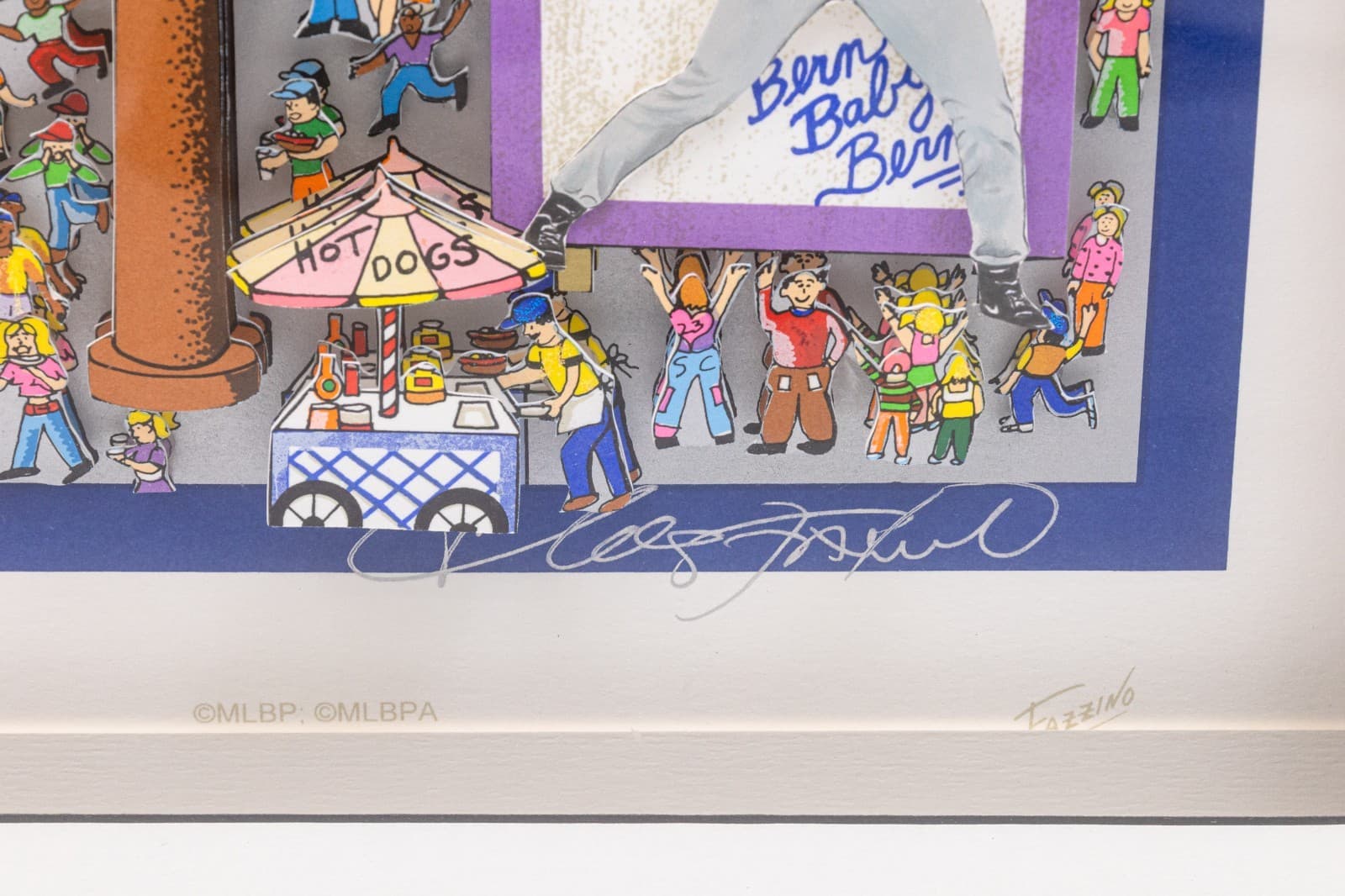 Charles Fazzino In a Yankee State of Mind 2005 Signed Three-Dimensional Litho - Thumbnail 6