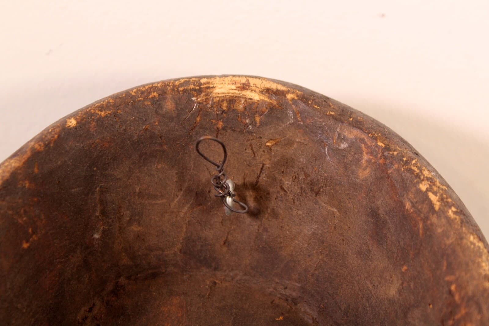 Pair of African Painted Wood Tribal Mask - Thumbnail 17