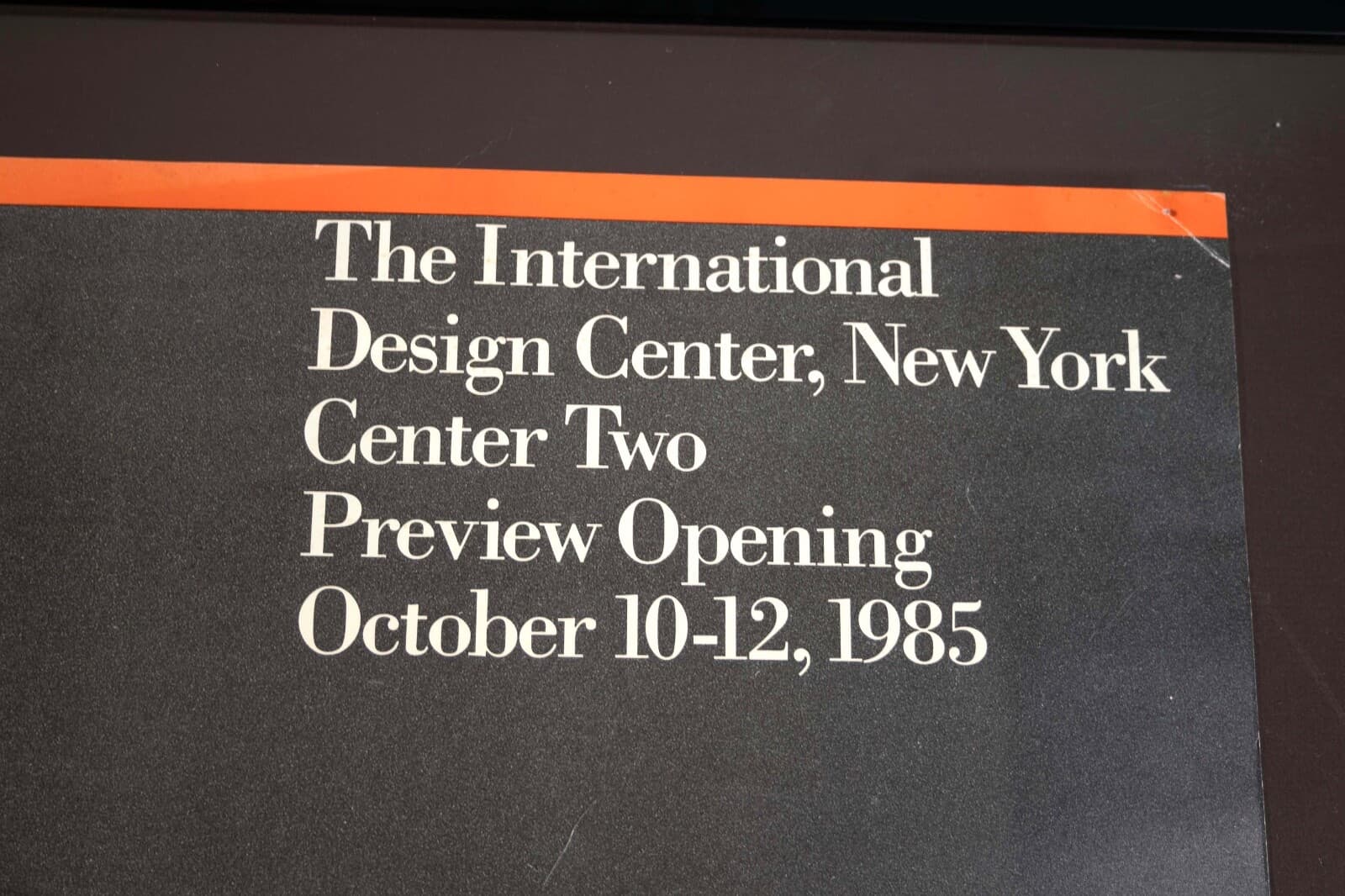 The International Design Center New York Preview Opening 1985 Vintage Lithograph - Thumbnail 4