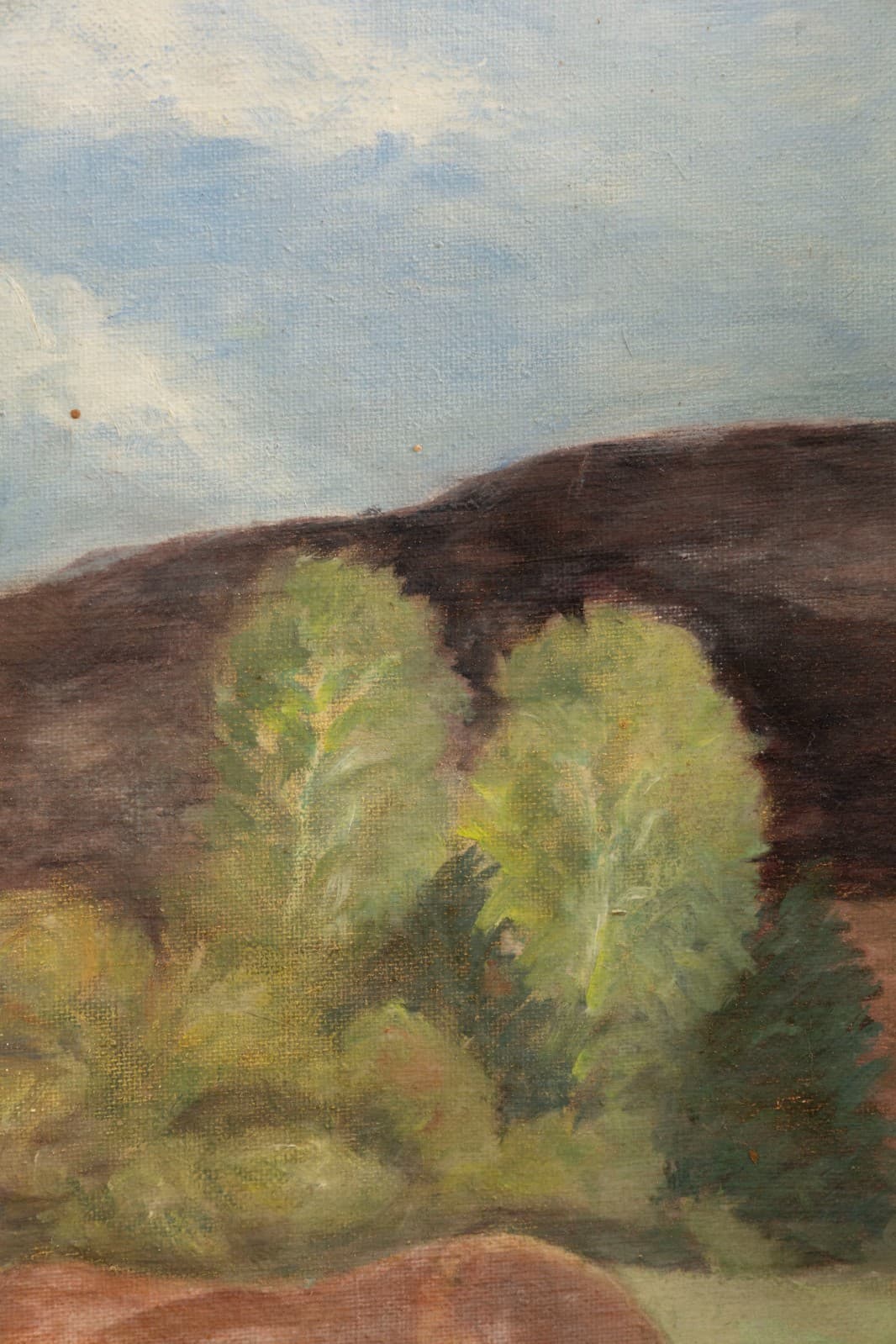 Bror Julius Olsson Nordfeldt (1878-1955) Untitled (Horse) Signed Oil on Board - Thumbnail 4