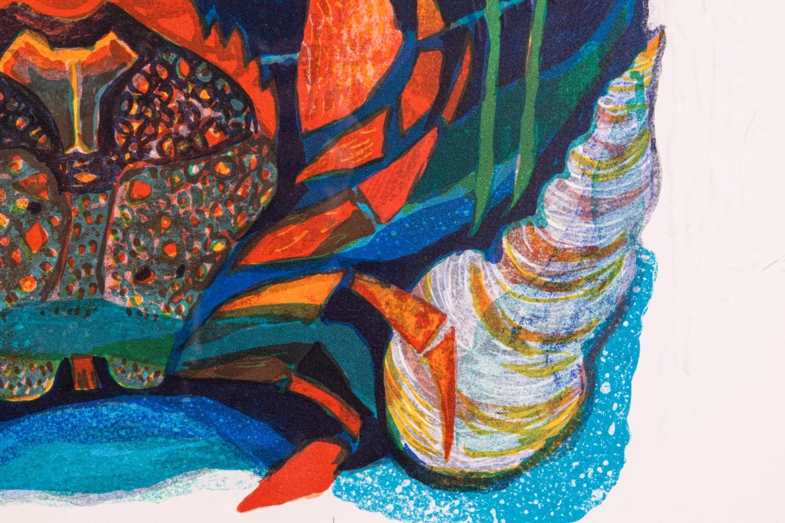 Judith Bledsoe Cancer Signed Contemporary Modern Lithograph Framed 2000s - Thumbnail 6