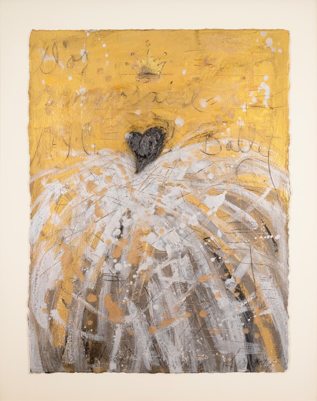 Lenore Gimpert Tutu Series The Detroit Opera House Signed Mixed Media on Paper - Thumbnail 2