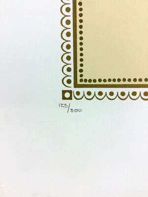 Mid Century Modern Deco Unframed Scheherezade 6 Harem Erte Signed Lithograph - Thumbnail 2
