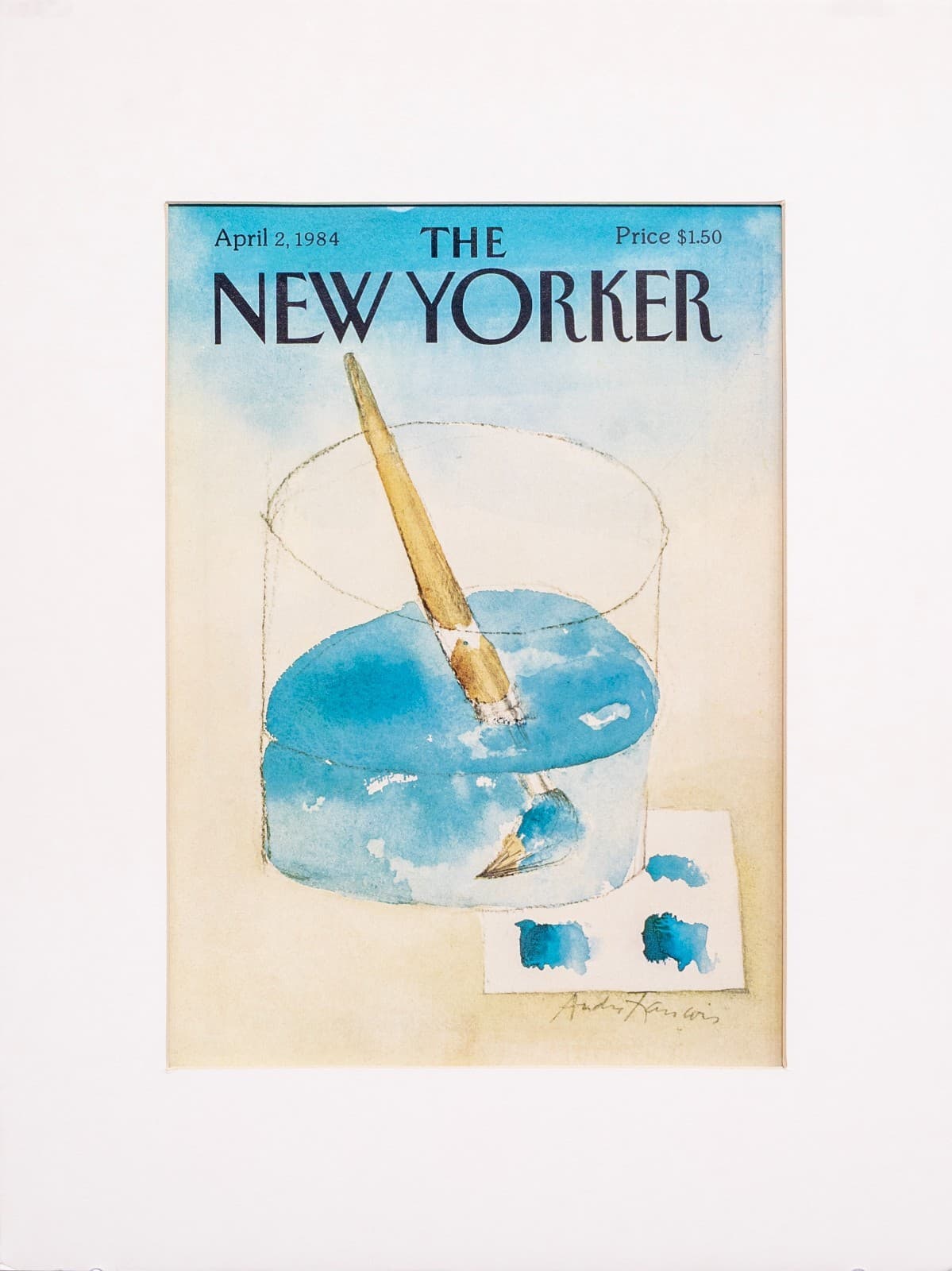 Andre Francois for The New Yorker- March 10, 1973 & April 2, 1984 Magazine Cover - Thumbnail 4