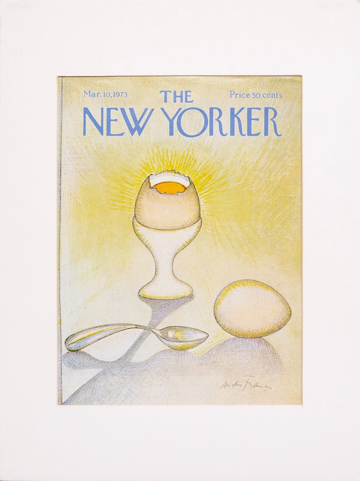 Andre Francois for The New Yorker- March 10, 1973 & April 2, 1984 Magazine Cover - Thumbnail 2