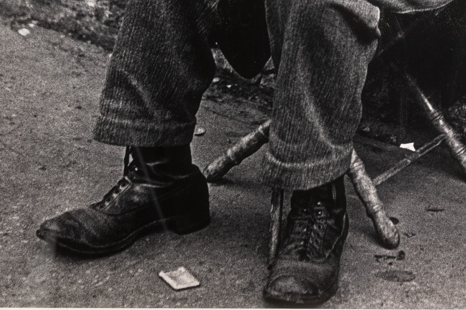 Lisette Model - Blind Man in Front of Billboard, 1933-38 Silver Gelatin Print - Thumbnail 5