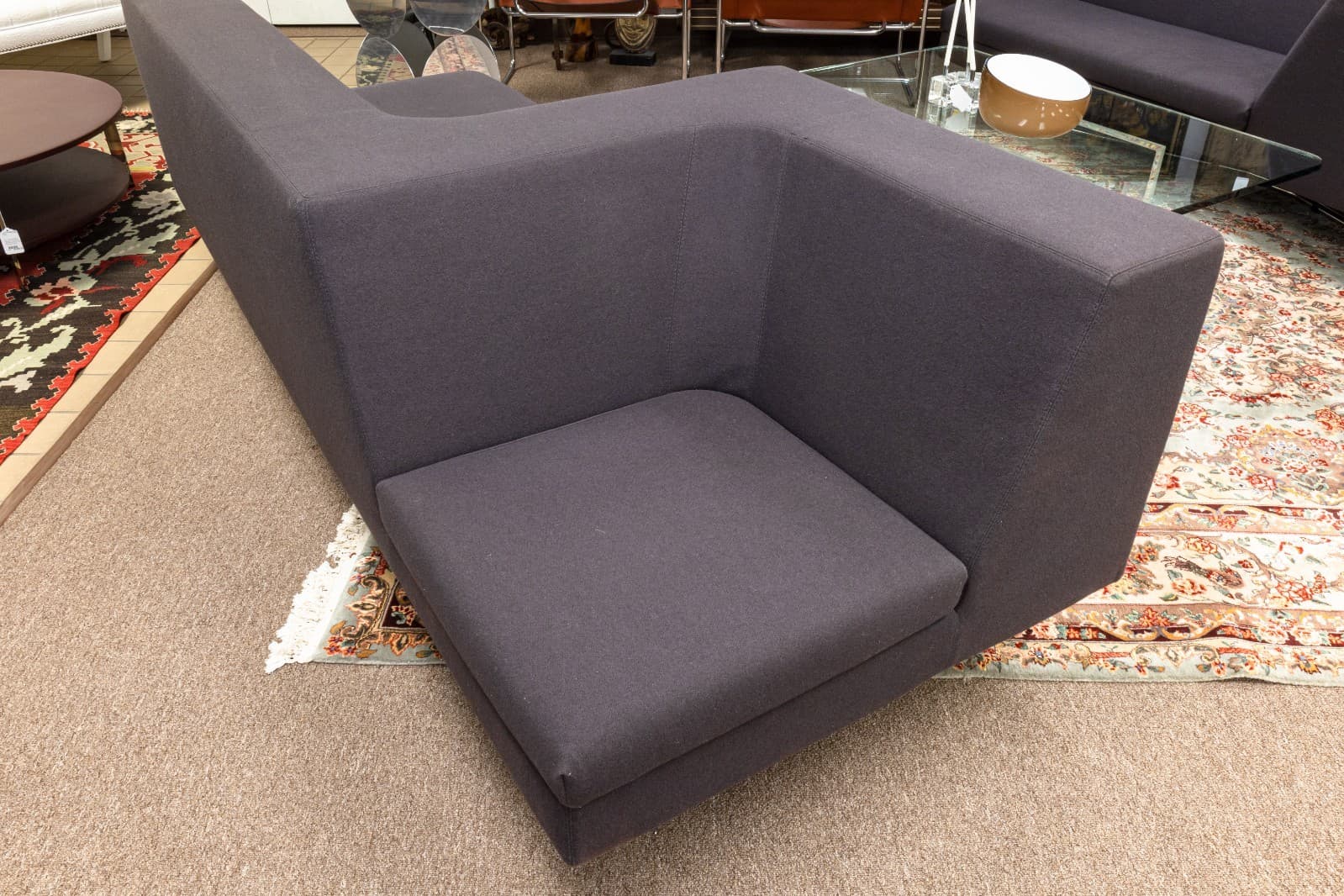 Pair of Frighetto Italian Victory Sofa by Cory Grosser Left and Right Hand Shape - Thumbnail 8