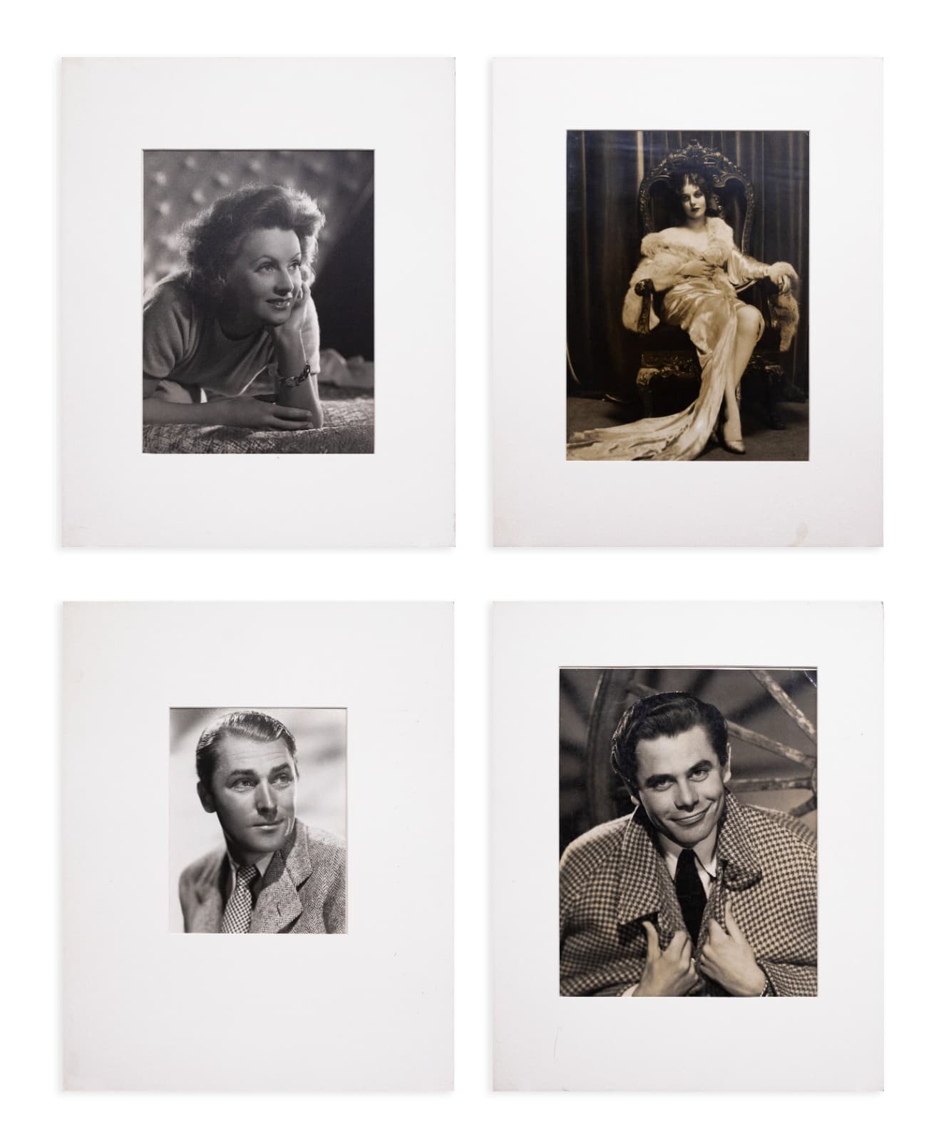 Whitey Schafer - MGM Studio Portraits, 1940s Vintage Silver Gelatin Prints - Thumbnail 2