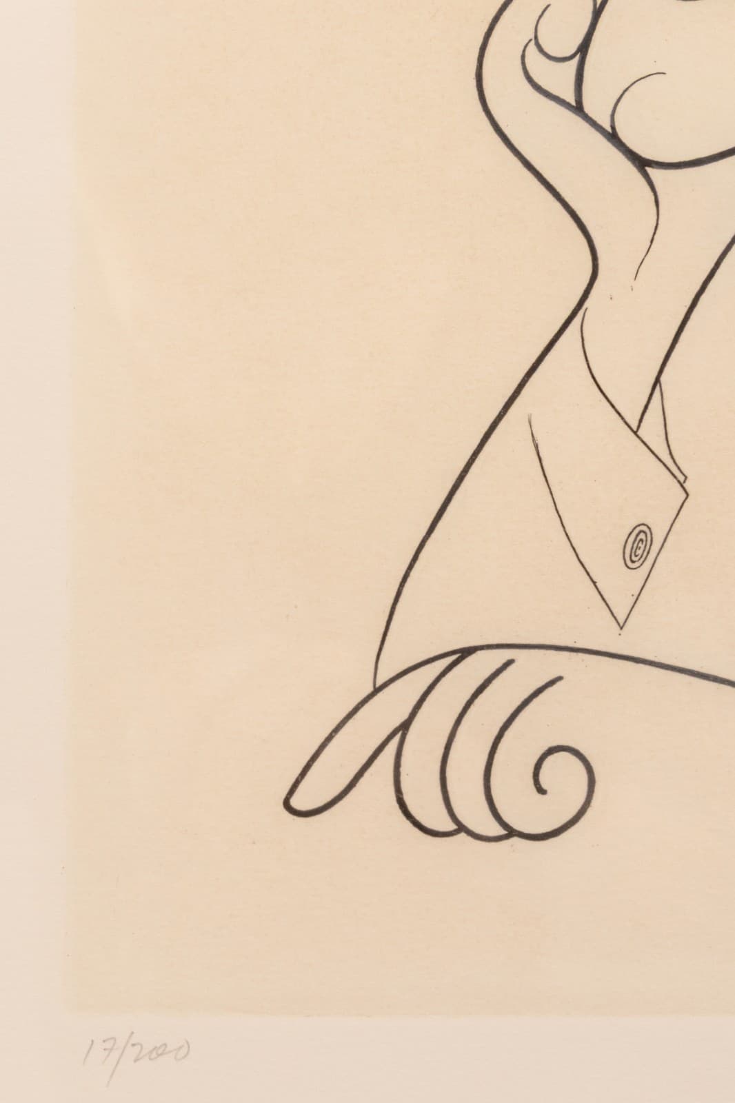 Al Hirschfeld - Bob Hope, 1983 Signed Lithograph on Paper 17/200 Hollywood - Thumbnail 4