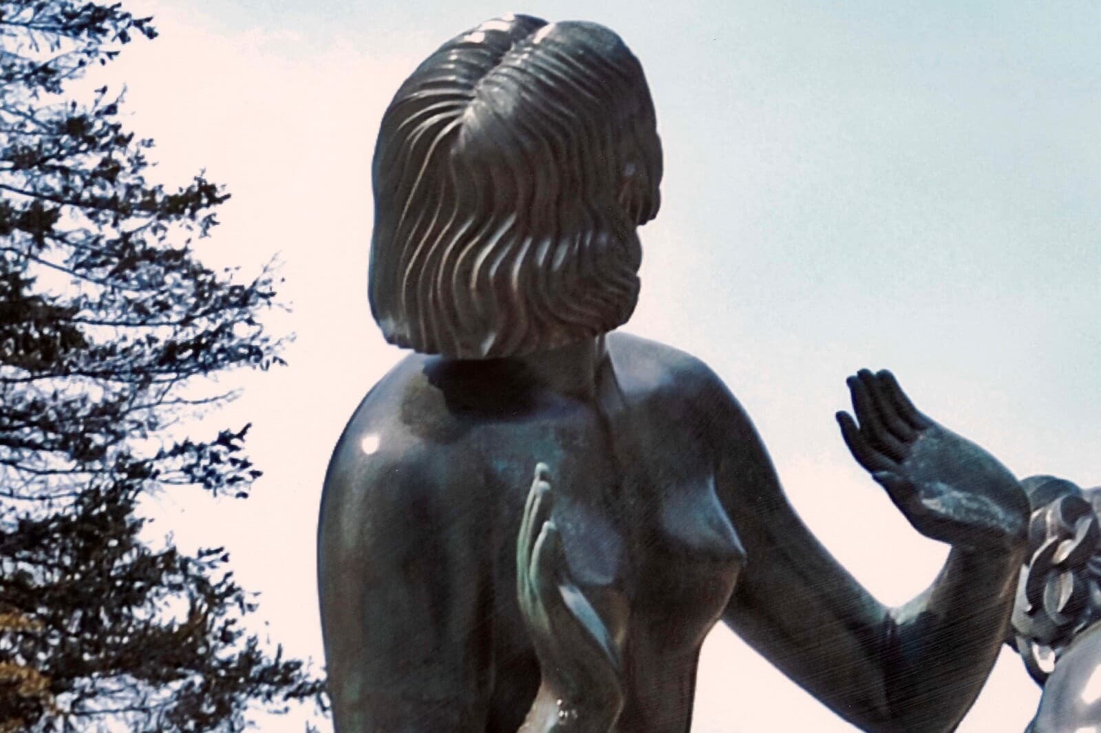 Cranbrook Amye Charfoos Orpheus Fountain by Carl Milles Color Photograph Signed - Thumbnail 5
